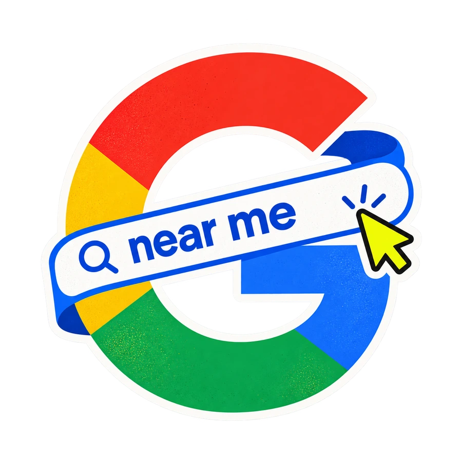 Google search sticker